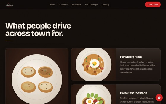 Copper Kettle Biscuit Co., further down the page