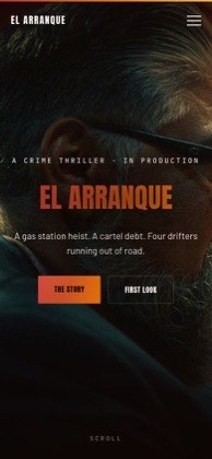 El Arranque on a phone