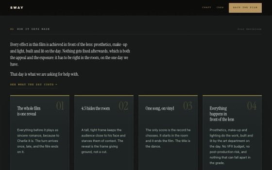 SWAY, further down the page